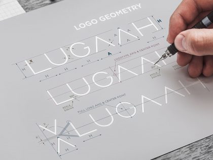 W Pictorial dokonaliśmy korekty geometrii logo Lugaah